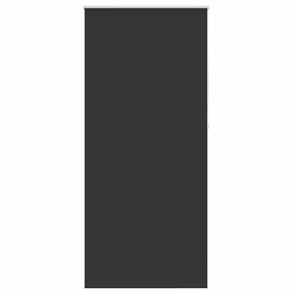 Vidaxl Roller Blind Blackout Blackout 100 x 230 cm schwarz