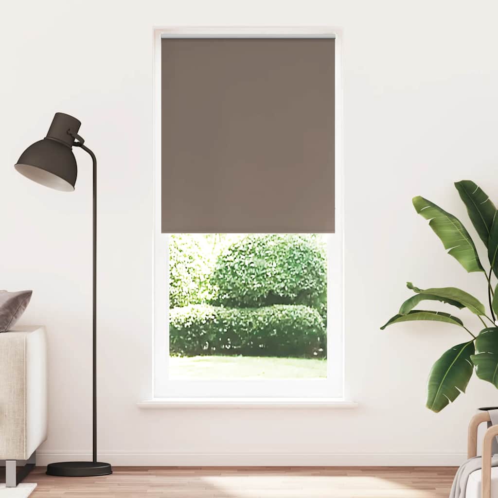 Vidaxl Roller Blind Blackout 120 x 230 cm Kaffeebraun