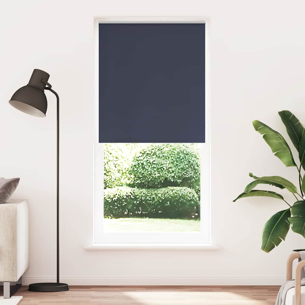 Vidaxl Roller Blind verdämmen 120 x 230 cm Marineblau