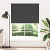 Vidaxl Roller Blind Blackout 140 x 230 cm schwarz