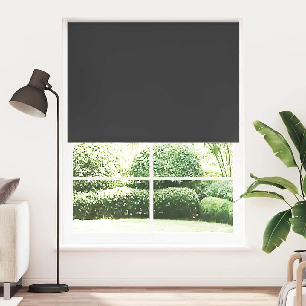 Vidaxl Roller Blind verdämmen 160 x 230 cm schwarz