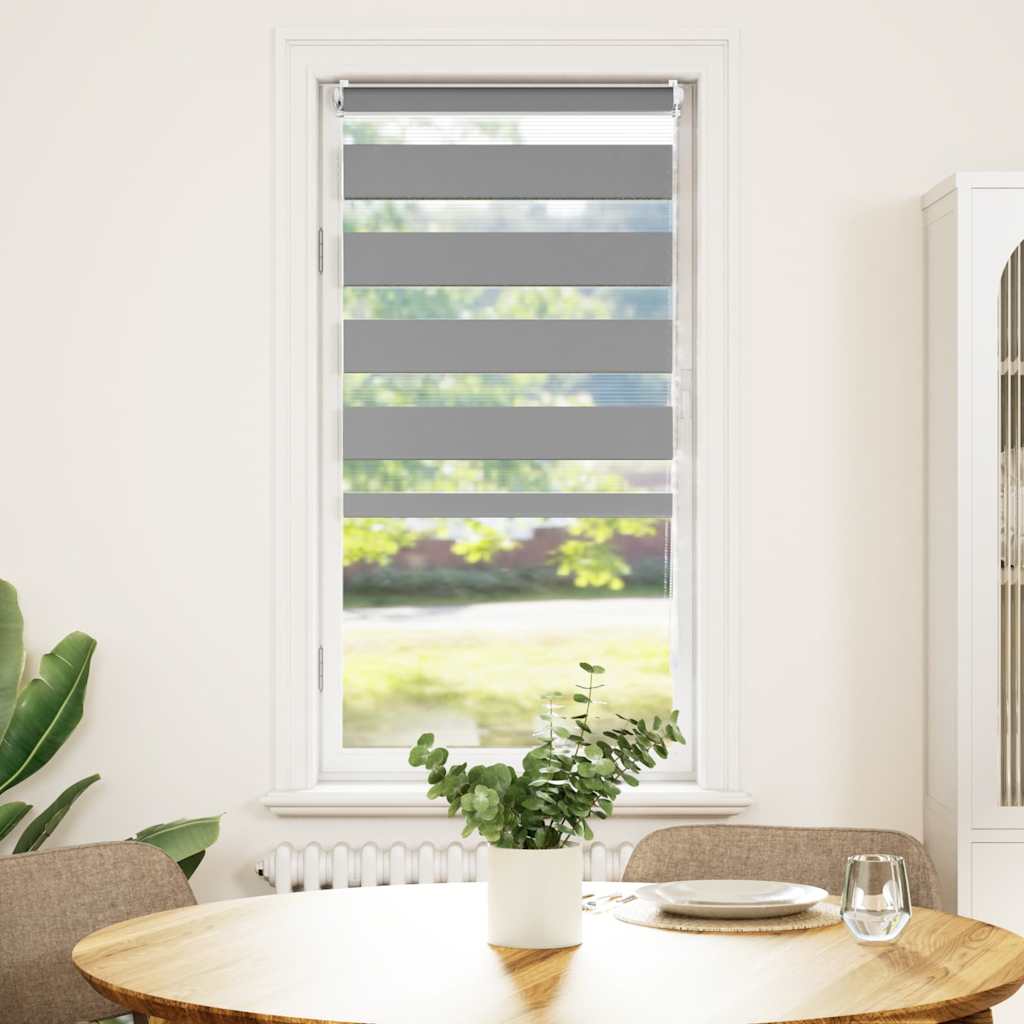 Vidaxl Duo Roller Blind 40x100 cm Grau