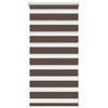 Vidaxl Duo Roller Blind 40x100 cm Kaffee Braun