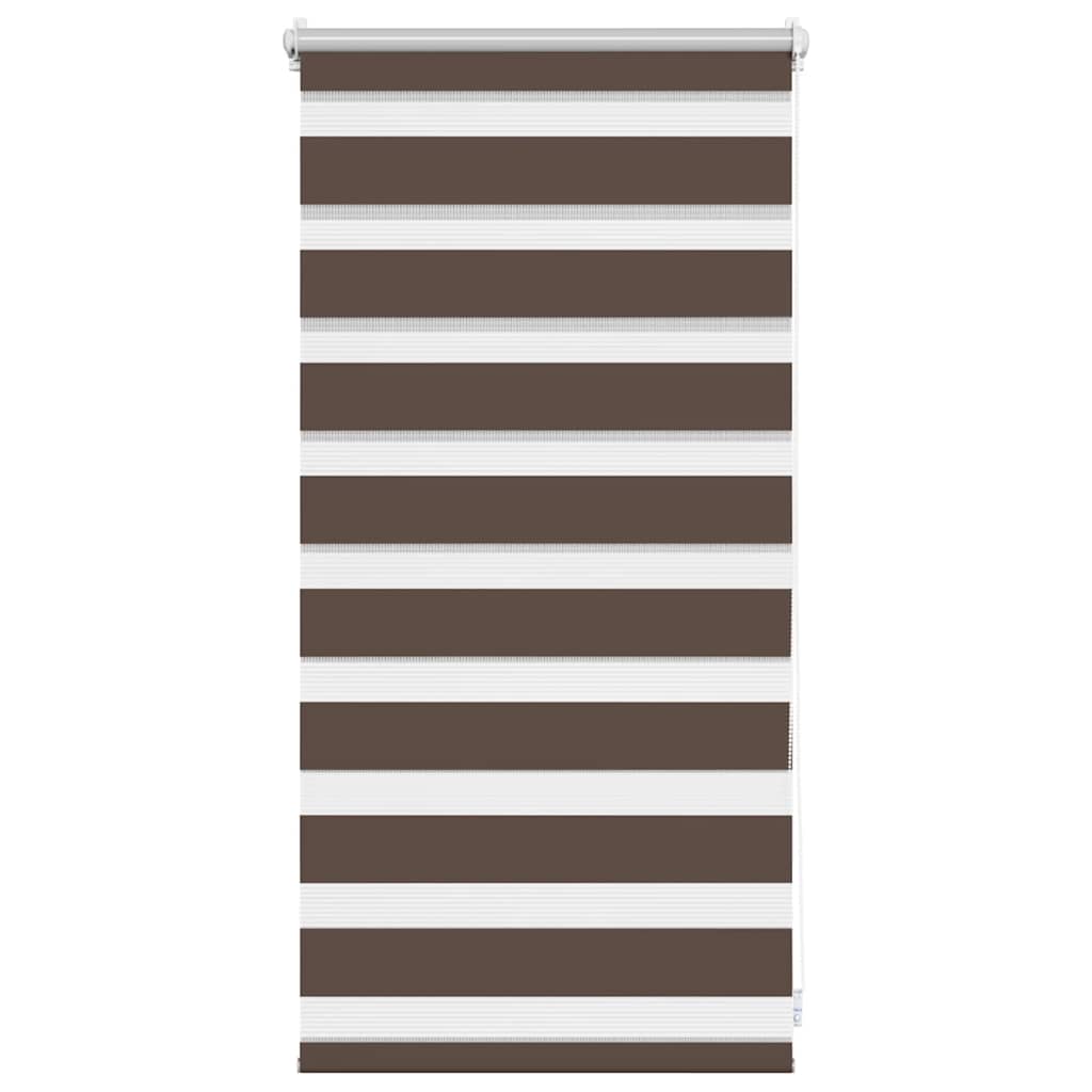 Vidaxl Duo Roller Blind 40x100 cm Kaffee Braun