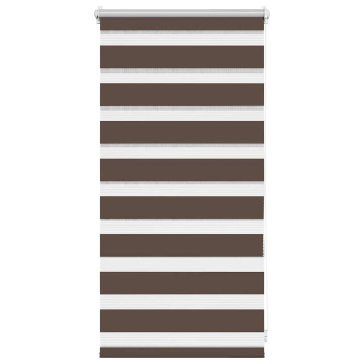 Vidaxl Duo Roller Blind 40x100 cm Kaffee Braun