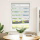 Vidaxl Duo Roller Blind 50x100cm Weiß
