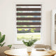 Vidaxl Duo Roller Blind 50x100cm Kaffee braun