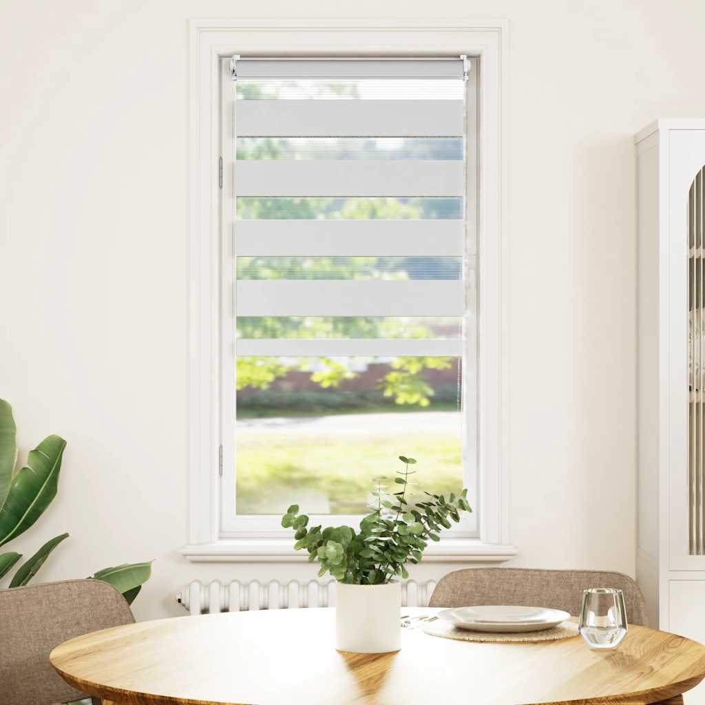 Vidaxl Duo Roller Blind 60x120cm Weiß