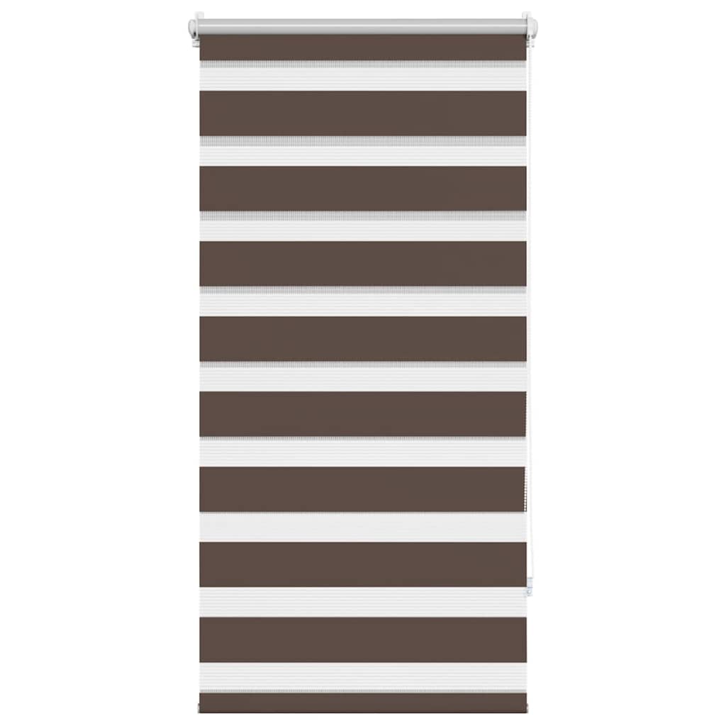 Vidaxl Duo Roller Blind 60x120 cm Kaffee braun