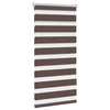 Vidaxl Duo Roller Blind 60x120 cm Kaffee braun