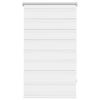 Vidaxl Duo Roller Blind 70x120 cm Weiß