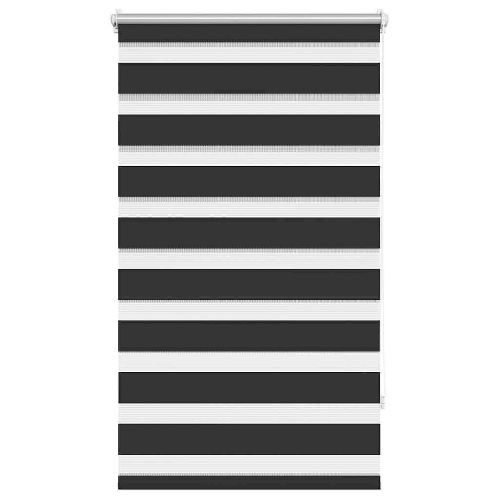 Vidaxl Duo Roller Blind 70x120 cm schwarz