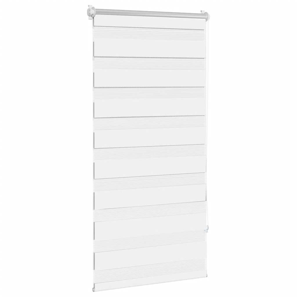 Vidaxl Duo Roller Blind 80x150cm Weiß