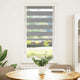 Vidaxl Duo Roller Blind 80x150 cm Grau
