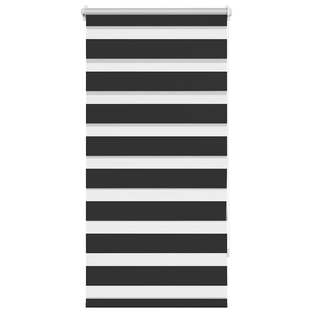 Vidaxl Duo Roller Blind 80x150 cm schwarz