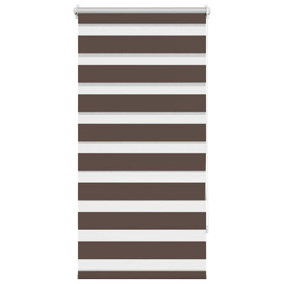 Vidaxl Duo Roller Blind 80x150 cm Kaffee braun