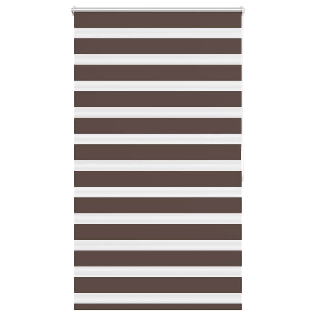 Vidaxl Roller Blind Duo 80 x 175 cm Kaffee braun