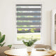 Vidaxl Duo Roller Blind 90x150 cm Grau