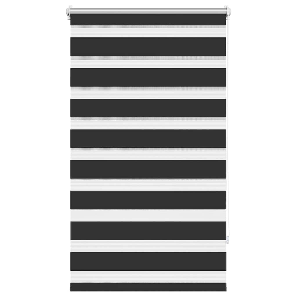 Vidaxl Duo Roller Blind 90x150cm schwarz