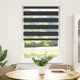 Vidaxl Duo Roller Blind 90x150cm schwarz