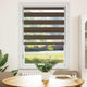 Vidaxl Duo Roller Blind 100 x 175 cm Kaffee Braun