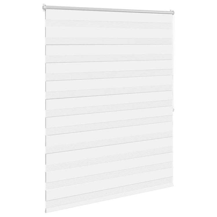 Vidaxl Duo Roller Blind 120 x 175 cm Weiß