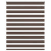 Vidaxl Duo Roller Blind 120 x 175 cm Kaffee Braun