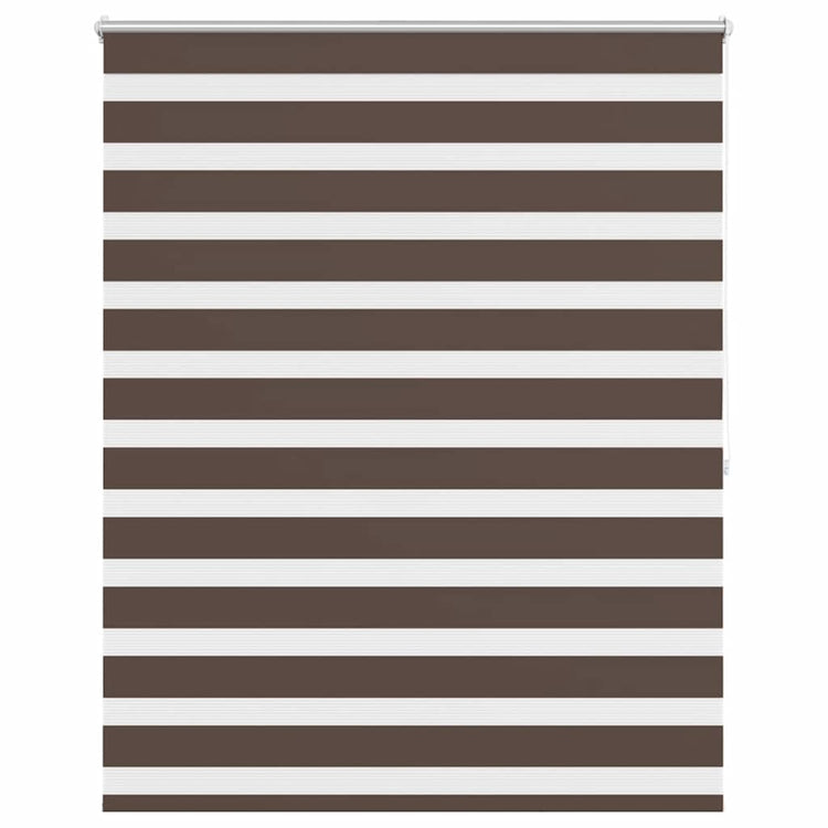 Vidaxl Duo Roller Blind 120 x 175 cm Kaffee Braun