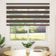 Vidaxl Duo Roller Blind 120 x 175 cm Kaffee Braun