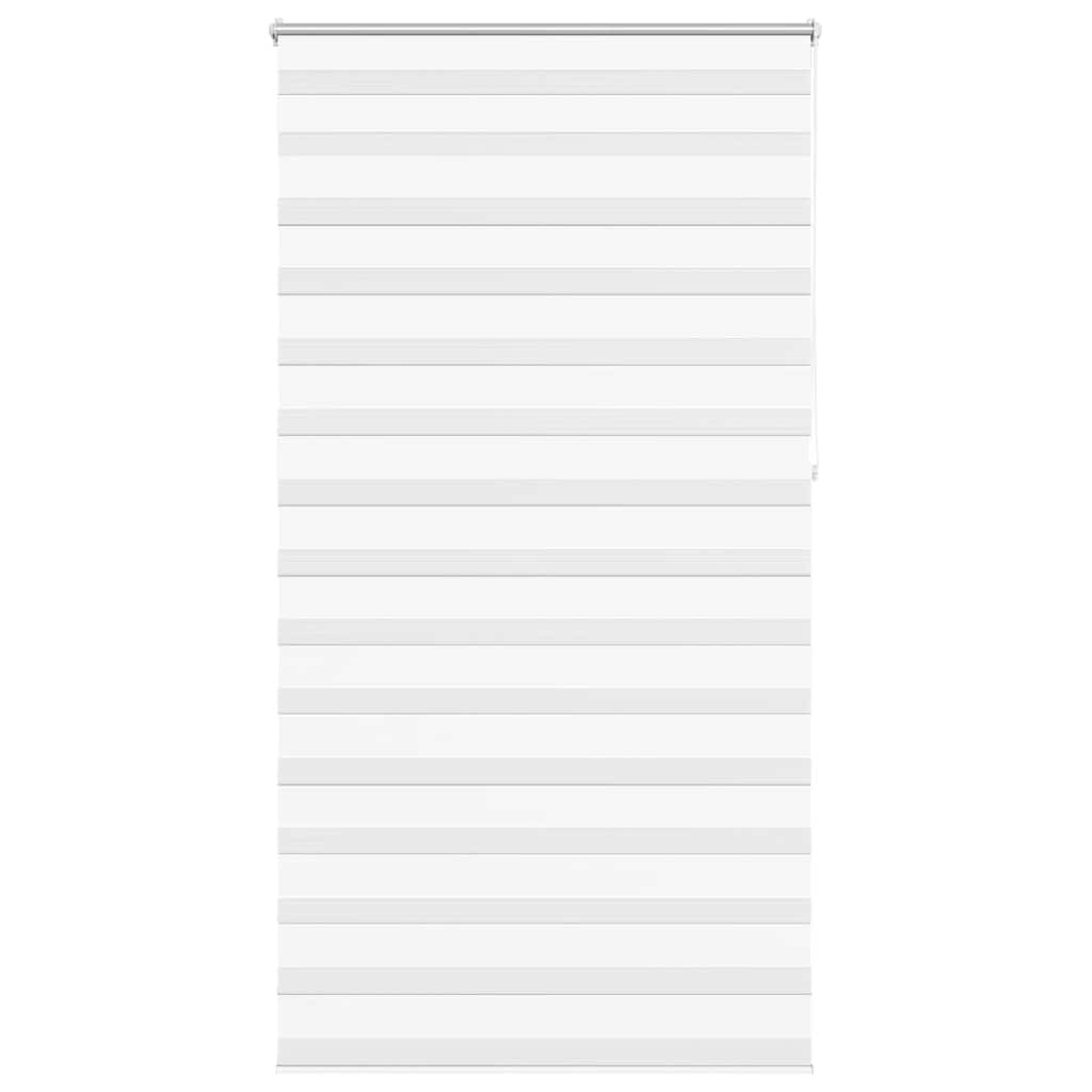 Vidaxl Duo Roller Blind 120 x 230 cm Weiß