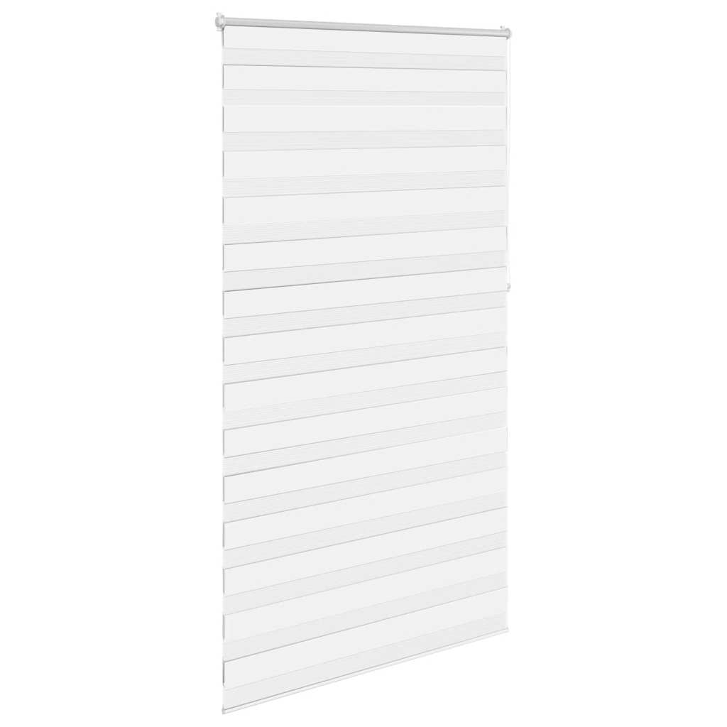 Vidaxl Duo Roller Blind 120 x 230 cm Weiß