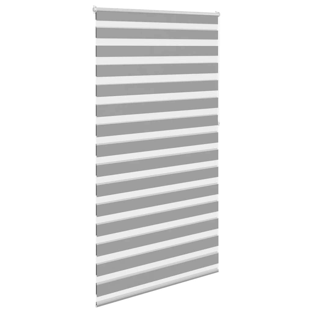 Vidaxl Duo Roller Blind 120 x 230 cm Grau