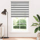 Vidaxl Duo Roller Blind 120 x 230 cm Grau