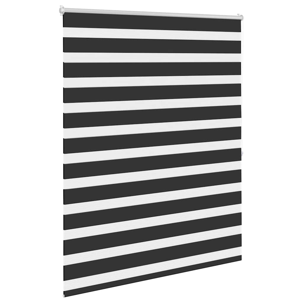 Vidaxl Duo Roller Blind 140 x 175 cm Schwarz