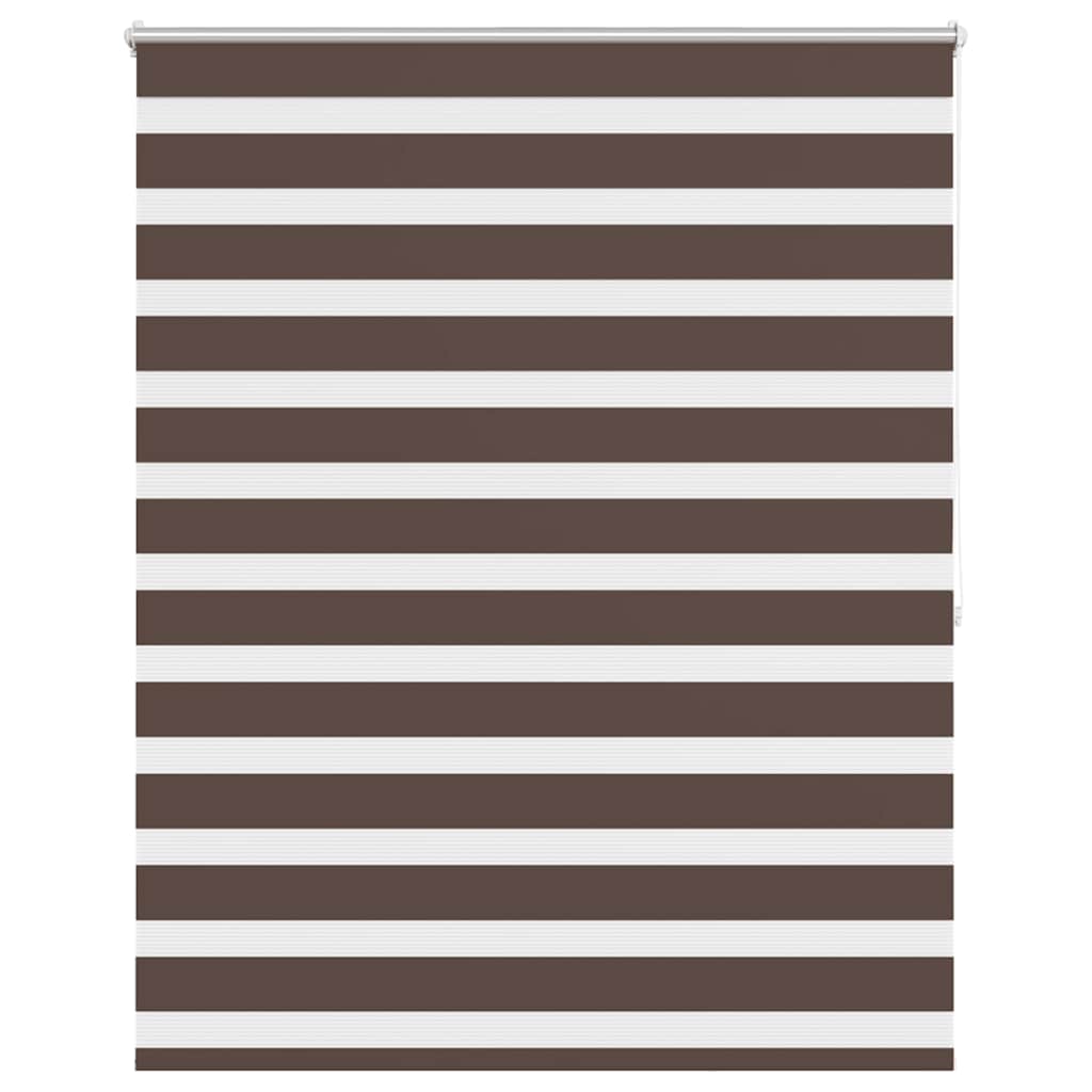 Vidaxl Duo Roller Blind 140 x 175 cm Kaffeebraun