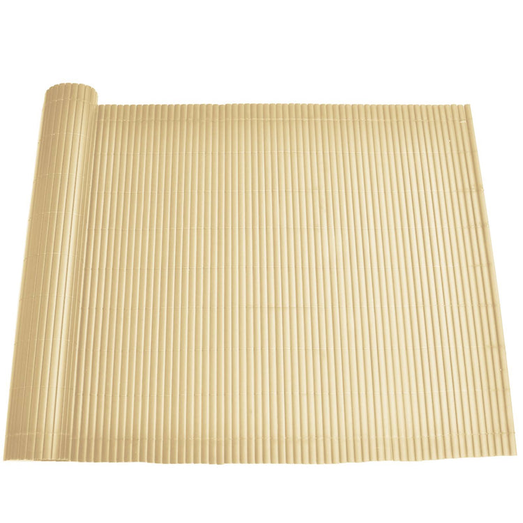 Vidaxxl Zaunelemente aus gelbem PVC