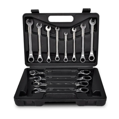 VIDAXL 12-teilige Ratschenschlüssel Set