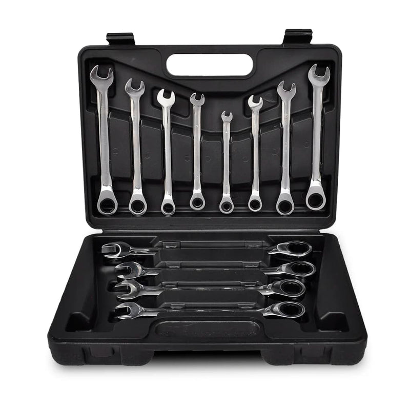 VIDAXL 12-teilige Ratschenschlüssel Set
