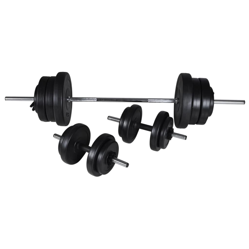 Vidaxl Barbellen Dumbbell Set 60,5 kg