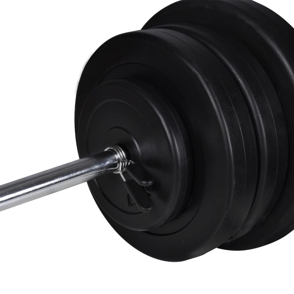 Vidaxl Barbellen Dumbbell Set 60,5 kg