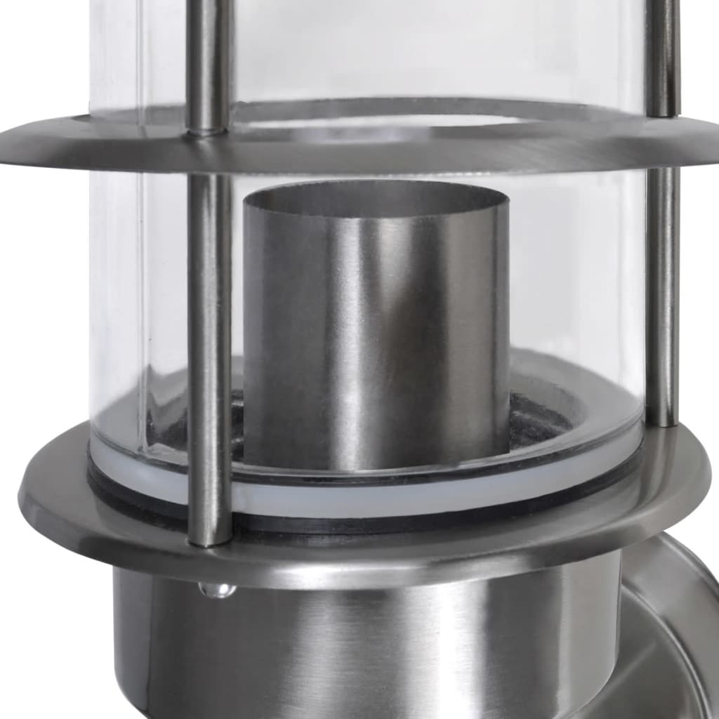 Vidaxl Wandlampe Edelstahl