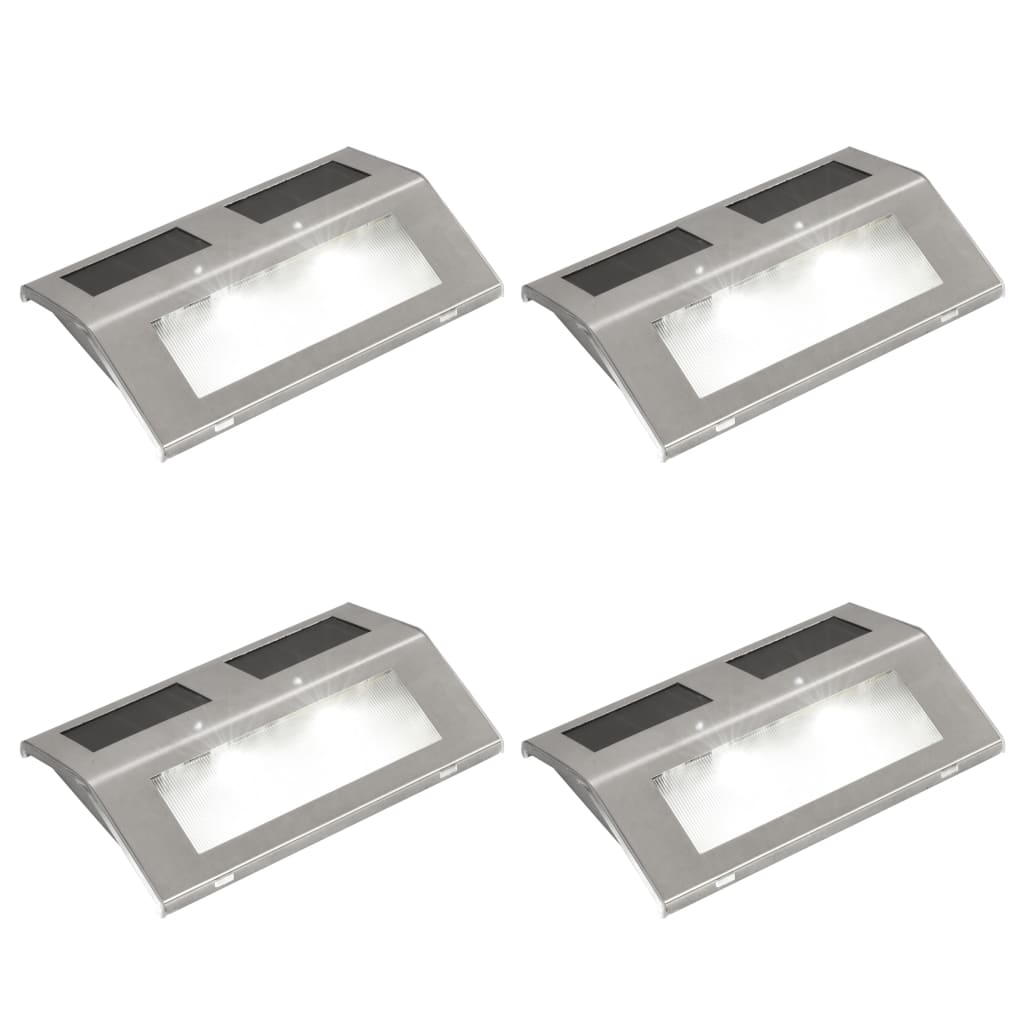 Vidaxl -Treppenlampen 4 St. Solar