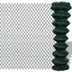 Vidaxl -Netzzaun 1,5x25 m Stahlgrün