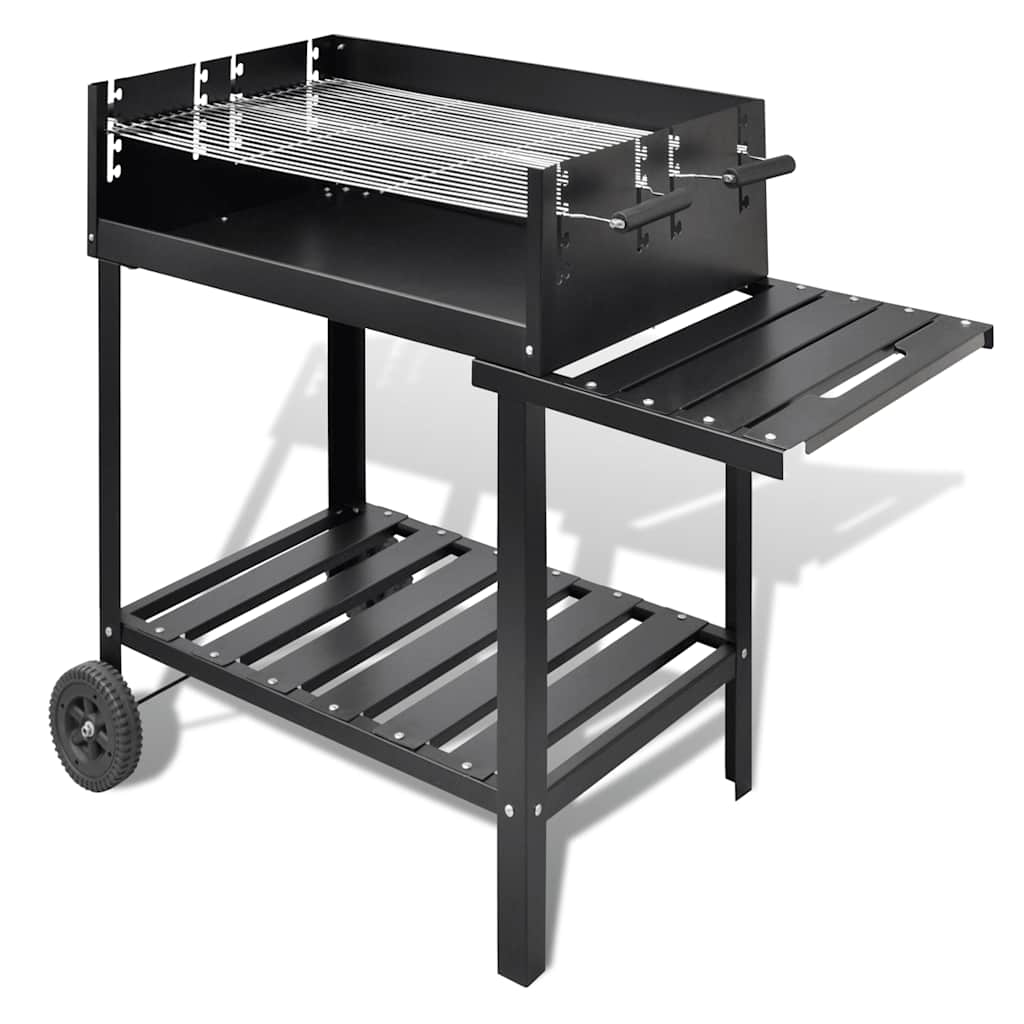 VidaXL Holzkohlegrill Kota 2 Räder