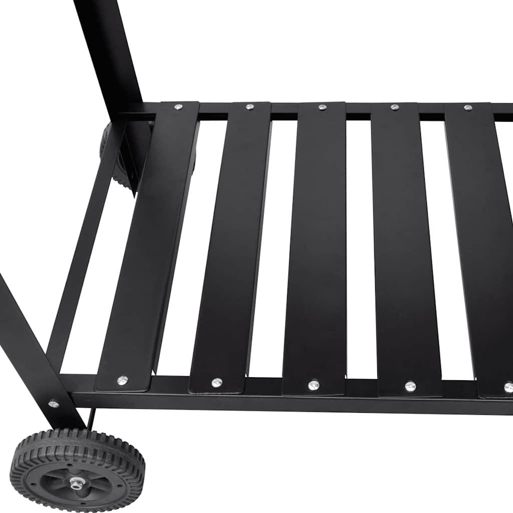 VidaXL Holzkohlegrill Kota 2 Räder