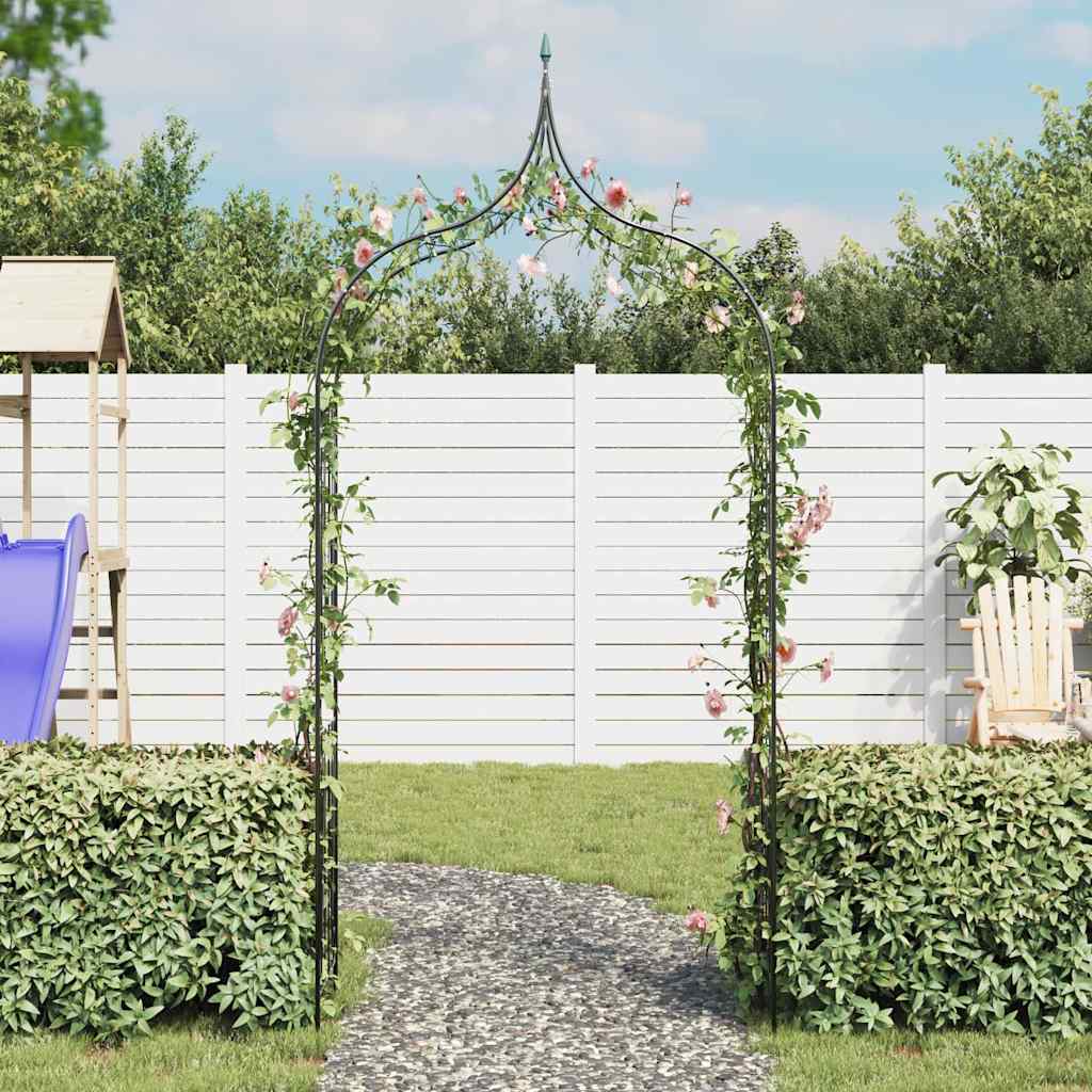 Vidaxl Garden Arch Spear Design dunkelgrün