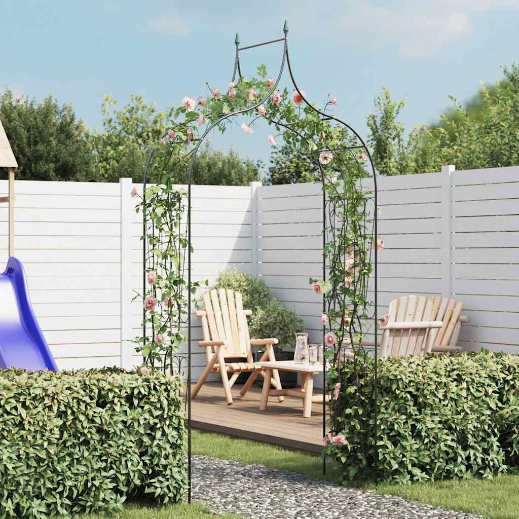 Vidaxl Garden Arch Spear Design dunkelgrün