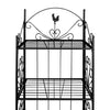 Vidaxl Plant Rack quadratisch schwarz