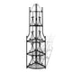 Vidaxl Hushy Plant Rack Romy (schwarz)