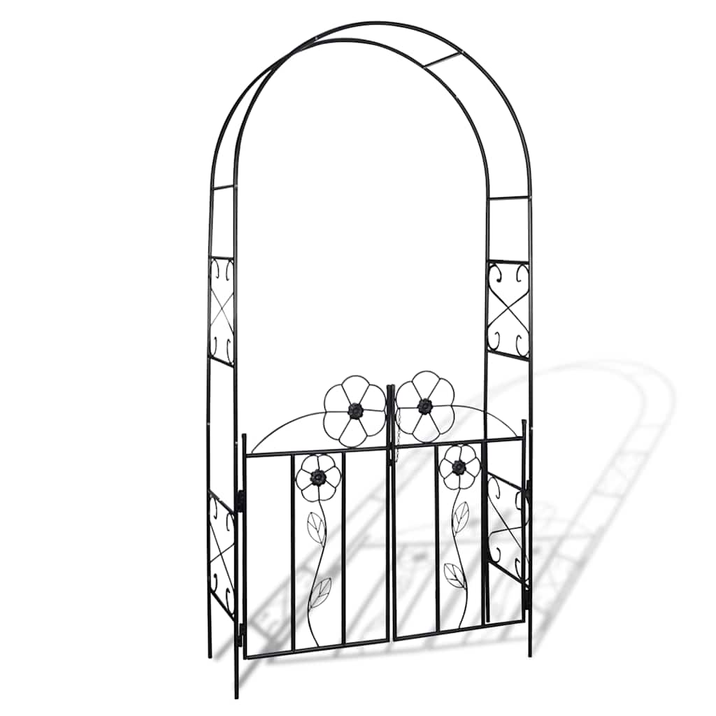 Vidaxl Rozenbog mit Gates 230 cm